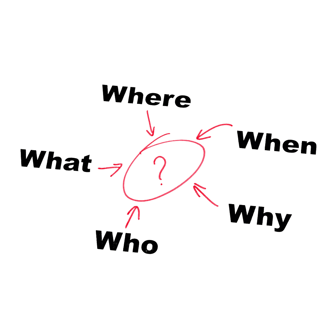 Conceptual illustration representing business decision-making and strategic planning