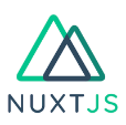 Official Nuxt.js logo representing a powerful Vue.js framework for building universal and server-rendered applications