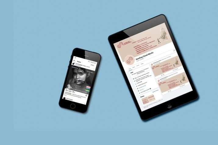 Sterling CloudWorks team delivering digital marketing, web development, and creative solutions