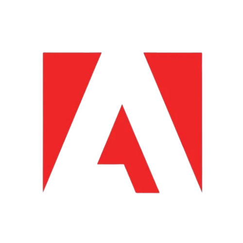 Adobe representing industry-leading creative software tools like Photoshop, Illustrator, and XD