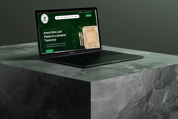 True Nature Wares website showcasing eco-friendly products and sustainable design by Sterling CloudWorks