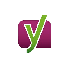 Yoast SEO logo representing a popular WordPress plugin for search engine optimization